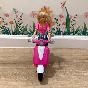 Barbie Doll And Scooter